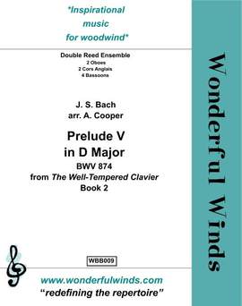Bach, J S: Prelude V in D major, BWV 874