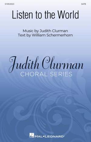 Judith Clurman_William Schermerhorn: Listen to the World