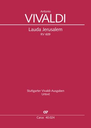 Vivaldi, Antonio: Lauda Jerusalem, RV609