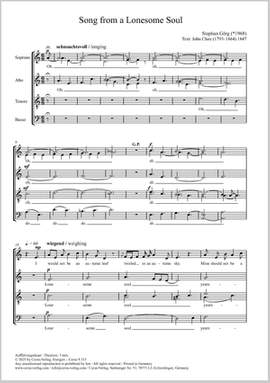 Görg, Stephan: Song from a Lonesome Soul