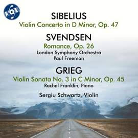 Sibelius, Svendsen & Grieg: Violin Works