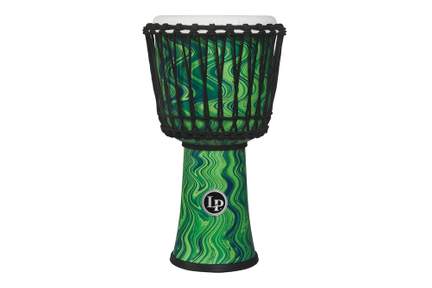 Latin Percussion Djembe Green Marble