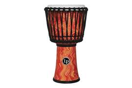 Latin Percussion Djembe Orange Marble