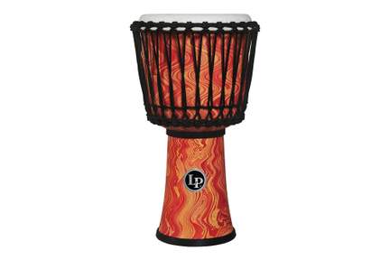 Latin Percussion Djembe Orange Marble
