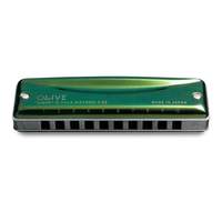 Suzuki Olive C-20 10-hole diatonic harmonica - Bb