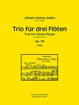 André, J A: Trio für drei Flöten op. 29