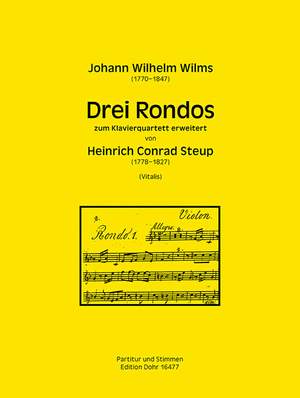 Wilms, J W: Drei Rondos
