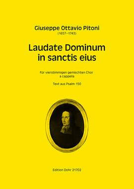 Pitoni, G O: Laudate Dominum in sanctis eius