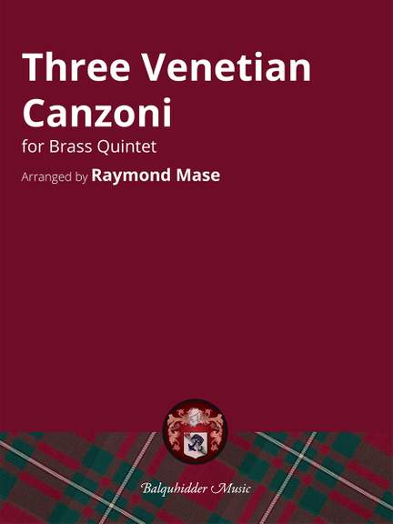 Three Venetian Canzoni