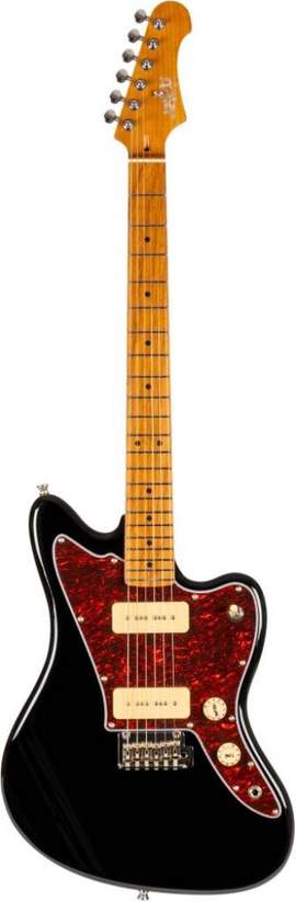 Jet: Electric Guitar - JJ300 Black (P90)