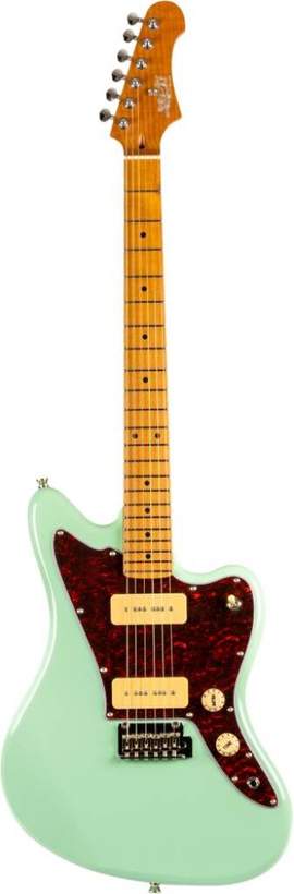 Jet: Electric Guitar - JJ300 Green (P90)