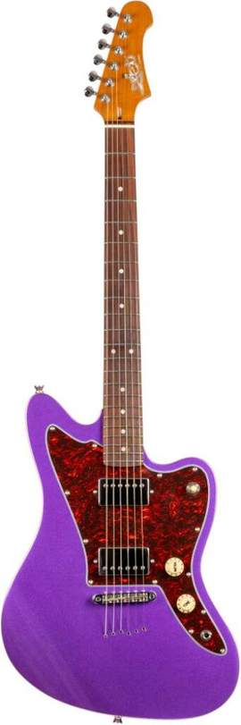 Jet Electric Guitar JJ350 Black (H+P90)