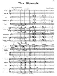 German, Edward: Welsh Rhapsody for orchestra