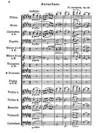 Gernsheim, Friedrich: Waldmeisters Brautfahrt op. 13, Ouvertüre