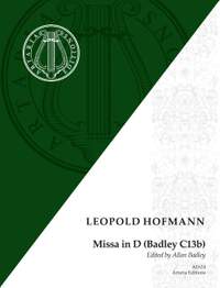 Hofmann, L: Missa in D Badley C13b