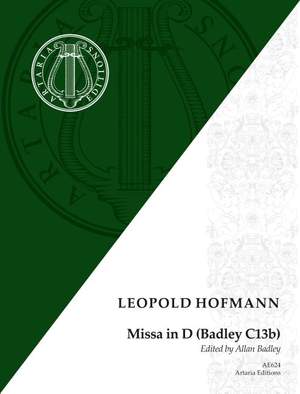 Hofmann, L: Missa in D Badley C13b