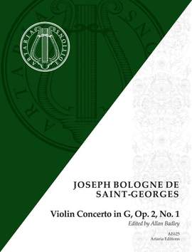 Saint-Georges, J B C d: Violin Concerto in G G major op. 2/1