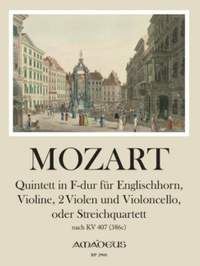 Mozart, W A: Quintett in F-dur F major