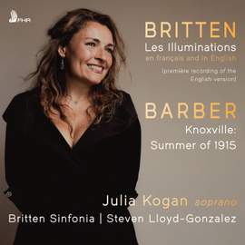 BRITTEN: Les Illuminations, Op. 18 (en français and in English)