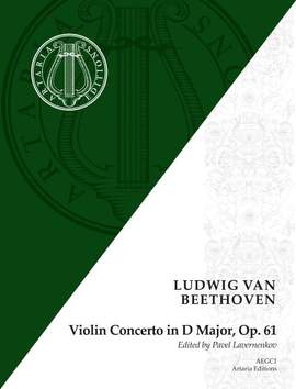 Beethoven, L v: Violin Concerto in D major D major op. 61