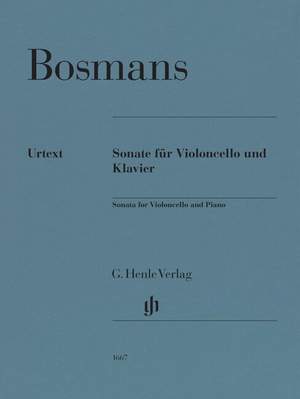 Bosmans, H: Sonata for Violoncello and Piano