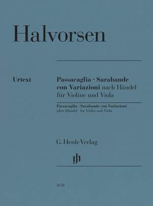 Halvorsen, J: Passacaglia, Sarabande con Variazioni nach Händel