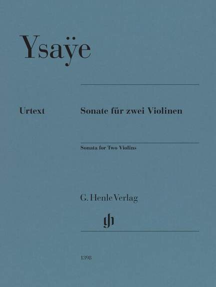 Ysaÿe, E: Sonata for Two Violins