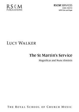 Lucy Walker: St Martin's Service