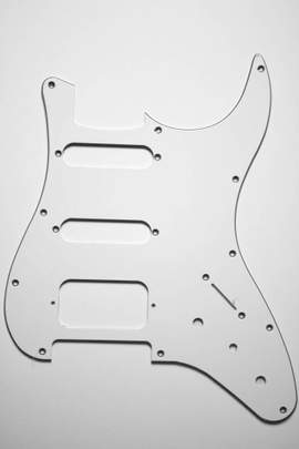 Jet Guitar Pickguard JS600 Series - White
