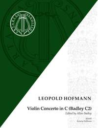 Hofmann, L: Violin Concerto in C C major Badley C2