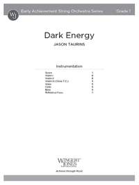 Taurins, J: Dark Energy (Score)