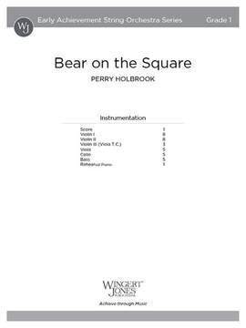 Holbrook, P: Bear on the Square (Score)