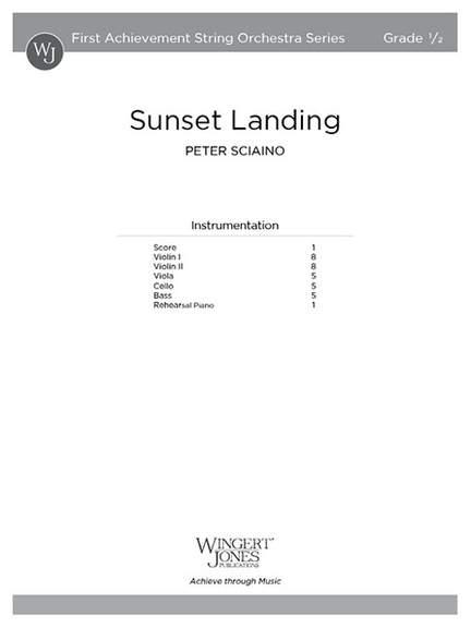 Sciaino, P: Sunset Landing (Score)