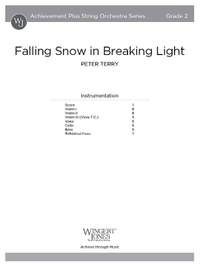 Terry, P: Falling Snow in Breaking Light (Score)