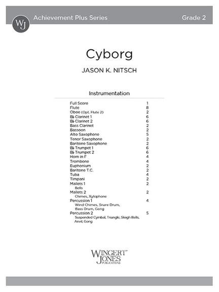 Nitsch, J K: Cyborg (Score)