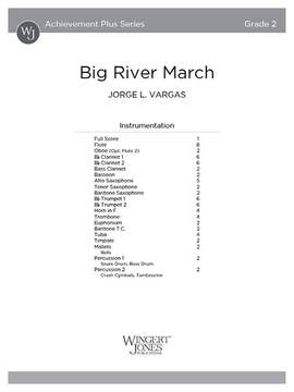 Vargas, J L: Big River March (Score)