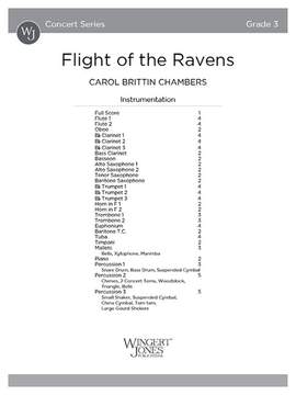 Chambers, C B: Flight of the Ravens (Score)