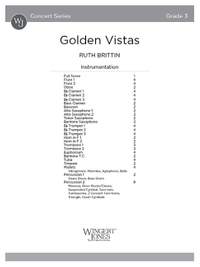 Brittin, R: Golden Vistas (Score)