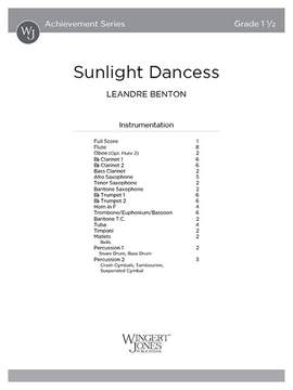 Benton, L: Sunlight Dances (Score)