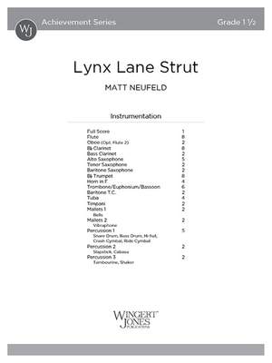 Neufeld, M: Lynx Lane Strut (Score)
