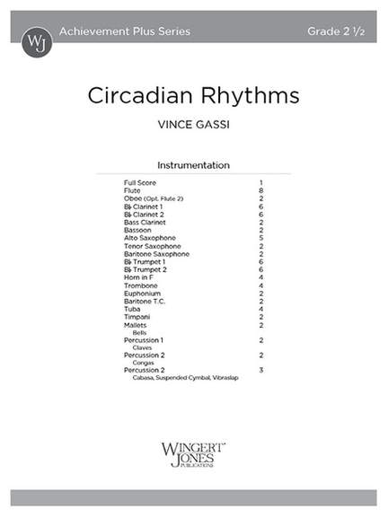 Gassi, V: Circadian Rhythms (Score)