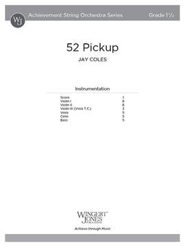 Coles, J: 52 Pickup (Score)