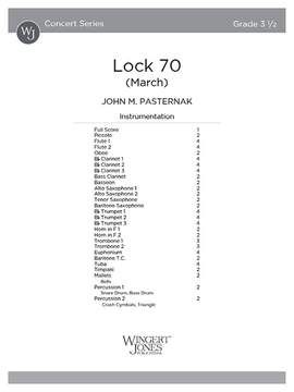 Pasternak, J: Lock 70 (Score)