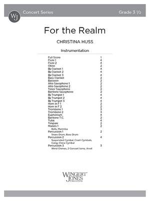 Huss, C: For the Realm (Score)