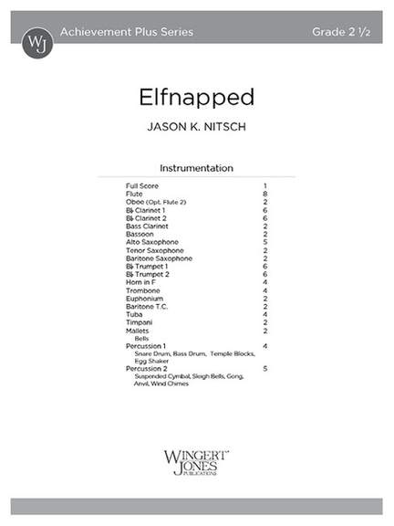 Nitsch, J K: Elfnapped (Score)