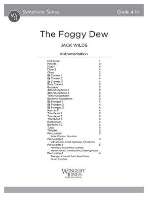 Wilds, J: The Foggy Dew (Score)