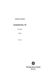 Clarke, J: Untitled No.10