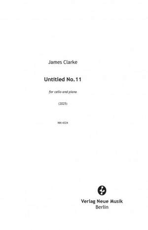 Clarke, J: Untitled No.11