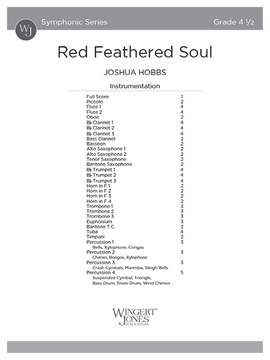 Hobbs, J: Red Feathered Soul (Score)