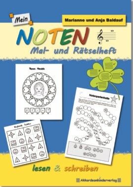 Baldauf, A: Mein Noten Mal- und Rätselheft